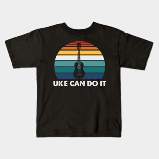 Uke Can Do It Ukulele Kids T-Shirt